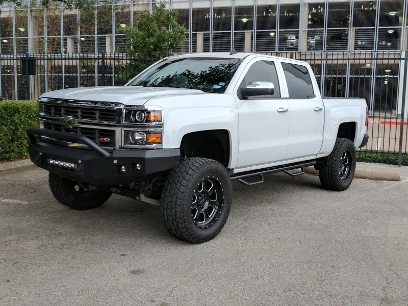 Chevrolet 1500 Front Bumper - Road Armor - Stealth with Pre-Runner Guard - Tex Blk - `14-`15